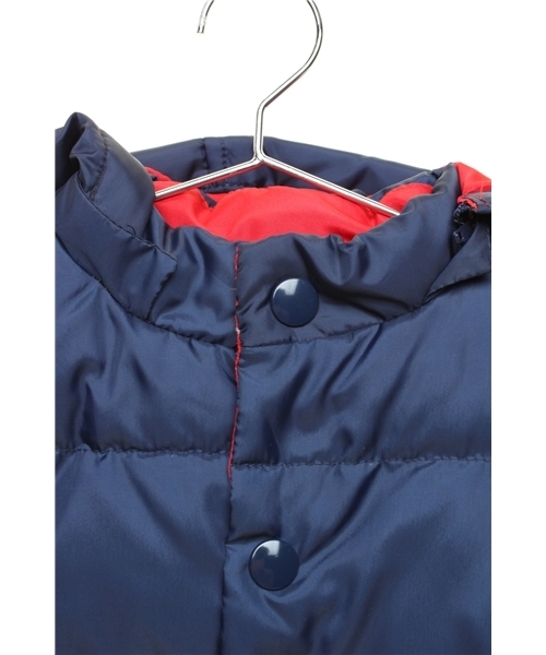 green label relaxing（グリーンレーベルリラクシング）の「ウォッシャブル フード ダウンジャケット（ダウンジャケット/コート・キッズ・レッド/ロイヤルブルー/ネイビー・XS/95/S/105/M/115/L/125/XL/135）」の10枚目の写真