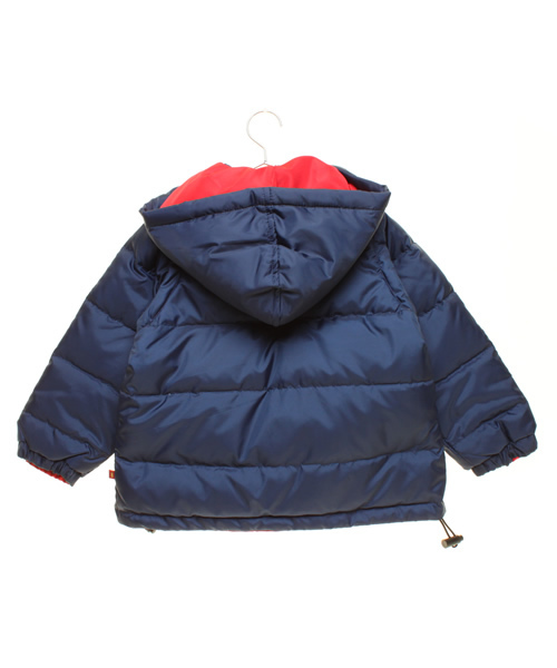 green label relaxing（グリーンレーベルリラクシング）の「ウォッシャブル フード ダウンジャケット（ダウンジャケット/コート・キッズ・レッド/ロイヤルブルー/ネイビー・XS/95/S/105/M/115/L/125/XL/135）」の4枚目の写真