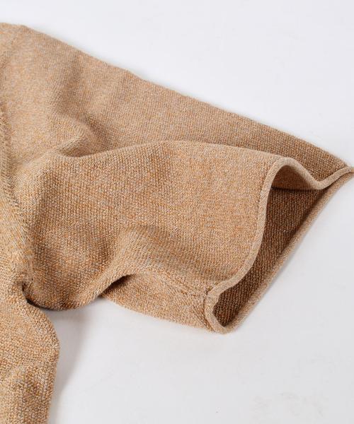 SHIPS（シップス）の「SC: 12ゲージ ピケ ニット ポロシャツ（ポロシャツ・メンズ・グレー/ライトブラウン/ネイビー・X-LARGE/SMALL/MEDIUM/LARGE）」の12枚目の写真