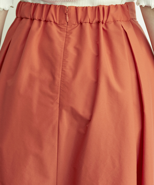 STUDIOUS（ステュディオス）の「ランダムタックロングスカート（スカート・レディース・レッド/ネイビー・0/1）」の6枚目の写真