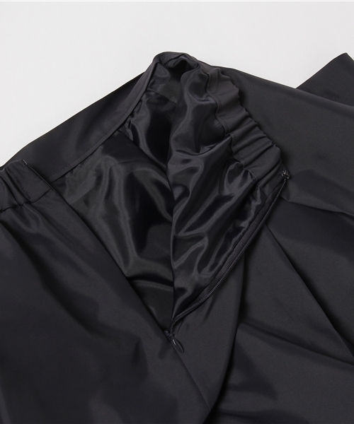 STUDIOUS（ステュディオス）の「ランダムタックロングスカート（スカート・レディース・レッド/ネイビー・0/1）」の7枚目の写真