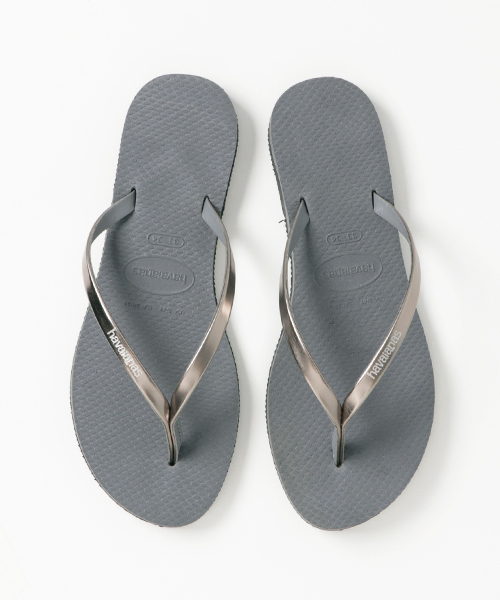 SHIPS for women(シップスフォーウィメン)の「HAVAIANAS:YOU METALLIC(サンダル・レディース・ゴールド/シルバー・SMALL/LARGE/MEDIUM)」の1枚目の写真