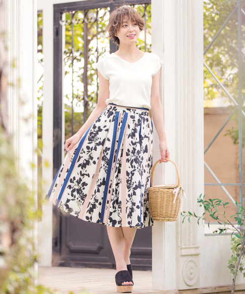 KOBE LETTUCE（コウベレタス）の「ラタン素材バスケットカゴバッグ（かごバッグ・レディース・ベージュ/ブラウン・FREE）」の13枚目の写真