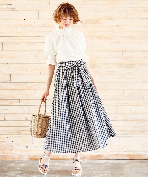 KOBE LETTUCE（コウベレタス）の「ラタン素材バスケットカゴバッグ（かごバッグ・レディース・ベージュ/ブラウン・FREE）」の15枚目の写真