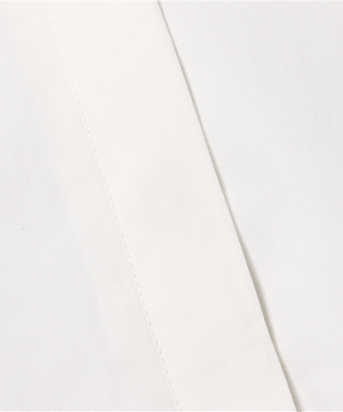 laboratory work（ラボラトリーワーク）の「ビッグカフスオーバーシャツ（シャツ/ブラウス・レディース・ホワイト/ブラウン/ネイビー・MEDIUM）」の9枚目の写真