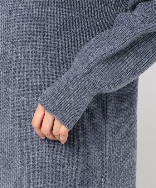 STYLEDOOR(スタイルドア)の「バックリングニットロングカーディガン(カーディガン/ボレロ・レディース・グレー/モカ/ネイビー・FREE)」の7枚目の写真