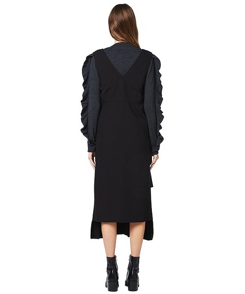 CLANE（クラネ）の「DOUBLE FACE PLEATS ONE PIECE（ワンピース）」 - WEAR
