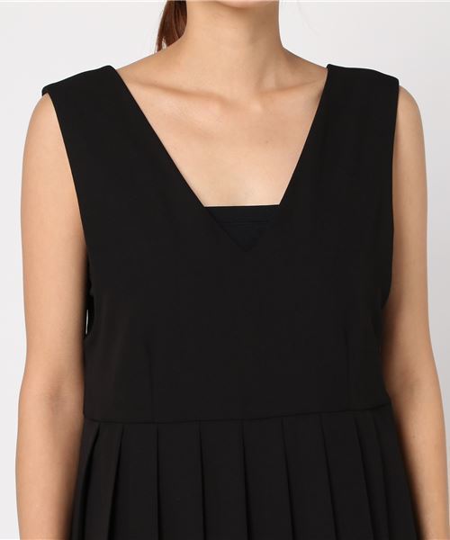 CLANE（クラネ）の「DOUBLE FACE PLEATS ONE PIECE（ワンピース）」 - WEAR
