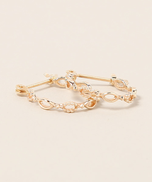 NOJESS（ノジェス）の「K10ピアス（30123112006）（ピアス（両耳用