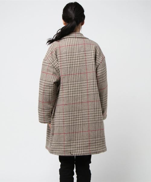 Heather（ヘザー）の「チェックダブルコート 779945（チェスター