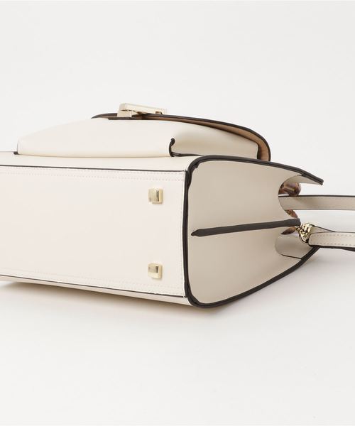 story.（ストーリー）の「【story.(ストーリー)】バンブースタッズバッグ（ショルダーバッグ・レディース・オフホワイト/オレンジ・FREE）」の3枚目の写真