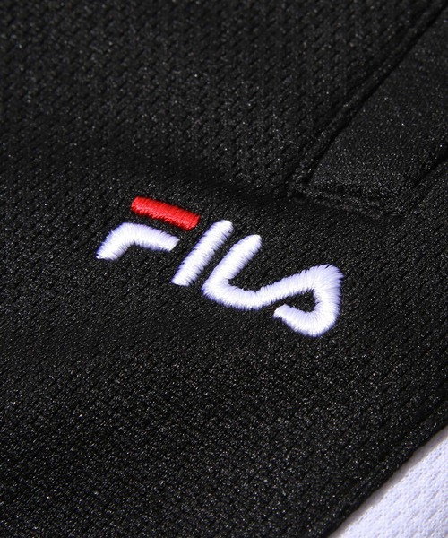 FILA（フィラ）の「【別注】 【FILA】 サイドライン ジャージ パンツ / トラックパンツ（その他パンツ・メンズ・ブラック×ホワイト/ブラック×レッド/ブラック×グリーン/ブルー系その他/ブルー系その他2/チャコールグレー×ブラック/ブラック/チャコール・X-LARGE/SMALL/MEDIUM/LARGE）」の22枚目の写真