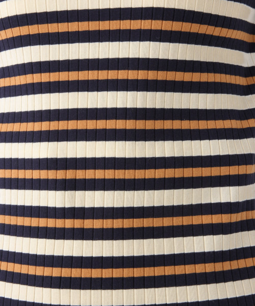 GLOBAL WORK(グローバルワーク)の「シアーリブボトルネック長袖/804341(Tシャツ/カットソー・レディース・ホワイト/ブラック/ネイビー/ブラウン/グリーン・MEDIUM/LARGE)」の19枚目の写真