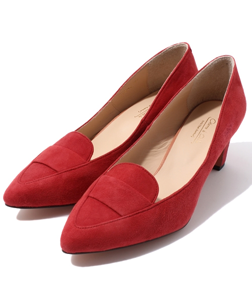 ODETTE E ODILE(オデットエオディール)の「オデット エ オディール/O クラシック PS55 パンプス(パンプス・レディース・ベージュ/レッド・22cm/22.5cm/23cm/23.5cm/24cm/24.5cm)」の1枚目の写真