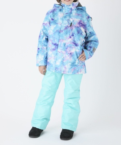 Ocean Pacific（オーシャンパシフィック）の「【OP】キッズ スノージャケット上下セット　スノーウェア（その他アウター・キッズ・ブラック/ピンク/ブルー・130/140/150/160）」の3枚目の写真