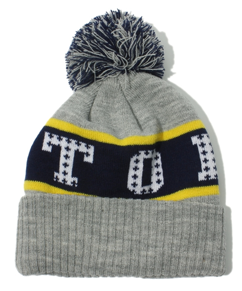 BEAMS（ビームス）の「□BEAMS / CITY BONワッチキャップ 13FW（ニットキャップ/ビーニー・メンズ・ライトグレー/ブラック/グリーン/ブルー/ネイビー・ONE SIZE）」の3枚目の写真