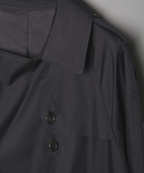 LOWRYS FARM（ローリーズファーム）の「カルトレンチコート　819478（トレンチコート・レディース・ベージュ/ライトベージュ/カーキ/ネイビー・MEDIUM/LARGE）」の5枚目の写真