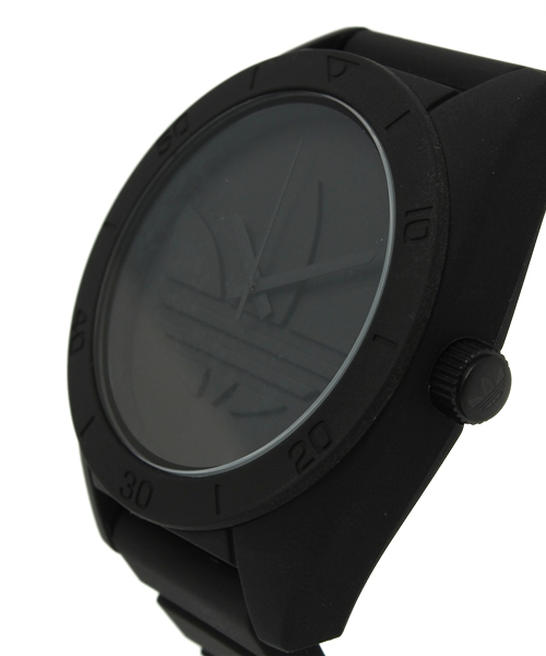 adidas（アディダス）の「SANTIAGO　ADH2710（アナログ腕時計・メンズ・ブラック×ブラック・FREE）」の4枚目の写真