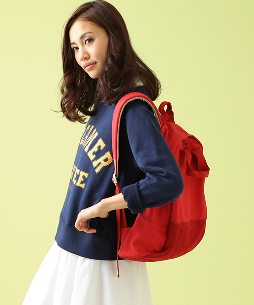 B:MING by BEAMS(ビーミングバイビームス)の「buddy / EAR TOTE BACKPACK(バックパック/リュック・レディース・ブラック/レッド/ネイビー・ONE SIZE)」の3枚目の写真