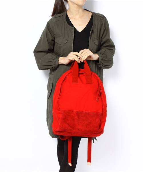 B:MING by BEAMS(ビーミングバイビームス)の「buddy / EAR TOTE BACKPACK(バックパック/リュック・レディース・ブラック/レッド/ネイビー・ONE SIZE)」の5枚目の写真