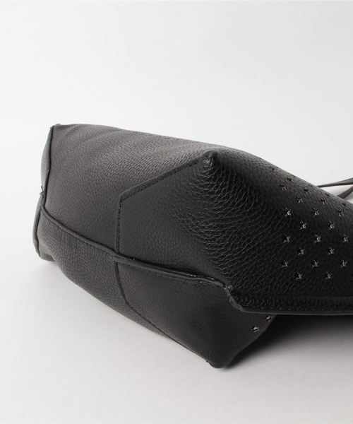 florist（フローリスト）の「【3way】星パターンのパンチングハンドバッグ/ショルダーバッグ（ショルダーバッグ・レディース・ホワイト/ブラック/ベージュ/レッド/シルバー・FREE）」の11枚目の写真