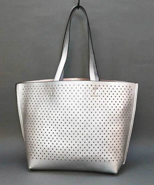 florist（フローリスト）の「【3way】星パターンのパンチングハンドバッグ/ショルダーバッグ（ショルダーバッグ・レディース・ホワイト/ブラック/ベージュ/レッド/シルバー・FREE）」の5枚目の写真