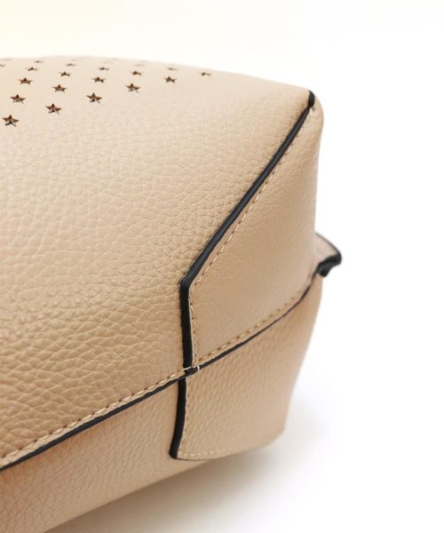 florist（フローリスト）の「【3way】星パターンのパンチングハンドバッグ/ショルダーバッグ（ショルダーバッグ・レディース・ホワイト/ブラック/ベージュ/レッド/シルバー・FREE）」の22枚目の写真
