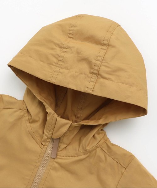 apres les cours（アプレレクール）の「フレキシブルライトパーカー（マウンテンパーカー・キッズ・ベージュ/カーキ/ストライプ・90/100/110/120/80/130/140）」の8枚目の写真