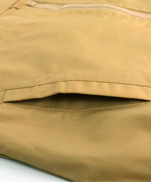 apres les cours（アプレレクール）の「フレキシブルライトパーカー（マウンテンパーカー・キッズ・ベージュ/カーキ/ストライプ・90/100/110/120/80/130/140）」の11枚目の写真