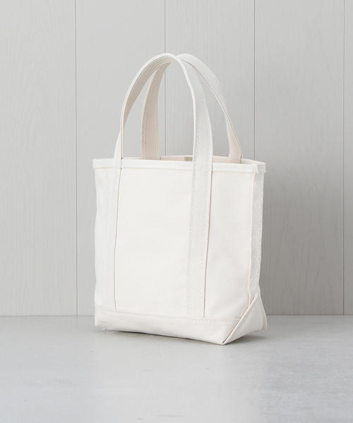 L.L.Bean（エルエルビーン）の「＜L.L.Bean＞TOTE BAG S WHITE/バッグ.（トートバッグ・メンズ・ホワイト・FREE）」の2枚目の写真