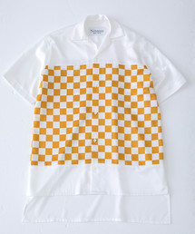 【Nehanne】プリントオープンカラーシャツ/Print shirts