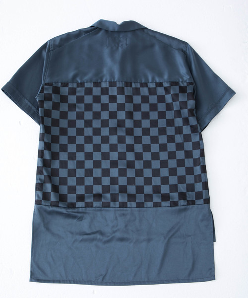Nehanne MIHARAYASUHIRO（ネハンミハラヤスヒロ）の「【Nehanne】プリントオープンカラーシャツ/Print shirts（シャツ/ブラウス・メンズ・ホワイト/ブラック・44/46）」の8枚目の写真