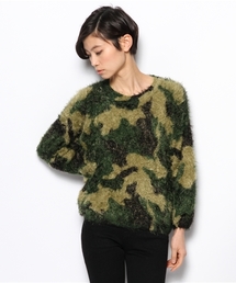 AGOSTO | 【完売アイテム/数量限定再入荷!!】カモフラPO(ニット/セーター)