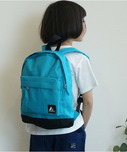 EVEREST（エベレスト）の「EVEREST  Backpack  リュックバッグ（バックパック/リュック・キッズ・ブラック/パープル/ネイビー/レッド/ピンク/オレンジ/ダークインディゴブルー/アクア・FREE）」の3枚目の写真