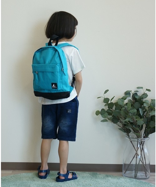 EVEREST（エベレスト）の「EVEREST  Backpack  リュックバッグ（バックパック/リュック・キッズ・ブラック/パープル/ネイビー/レッド/ピンク/オレンジ/ダークインディゴブルー/アクア・FREE）」の13枚目の写真