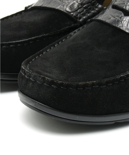 BRILLA per il gusto（ブリッラペルイルグースト）の「PUEBLO / コンビローファー（ドレスシューズ・メンズ・ブラック/ダークブラウン/ブルー/ネイビー・40/42/39/41）」の8枚目の写真