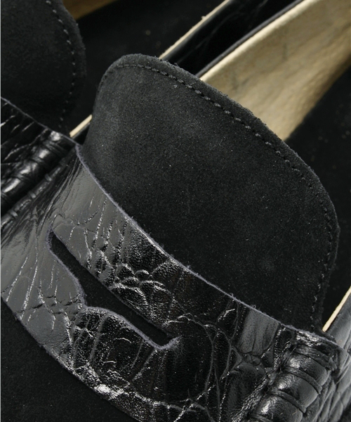 BRILLA per il gusto（ブリッラペルイルグースト）の「PUEBLO / コンビローファー（ドレスシューズ・メンズ・ブラック/ダークブラウン/ブルー/ネイビー・40/42/39/41）」の9枚目の写真