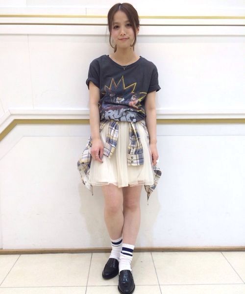 Another Edition（アナザーエディション）の「AE TULLE SK　Я ◆（スカート・レディース・オフホワイト/ネイビー・フリー）」の11枚目の写真