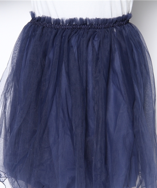 Another Edition（アナザーエディション）の「AE TULLE SK　Я ◆（スカート・レディース・オフホワイト/ネイビー・フリー）」の3枚目の写真
