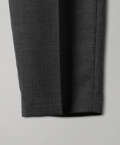 EN ROUTE（アンルート）の「＜EN ROUTE（アンルート）＞ウールエステルトロ ベルテッド 2プリーツ◆（スラックス・メンズ・ブラック/グレー・2/3/1）」の9枚目の写真