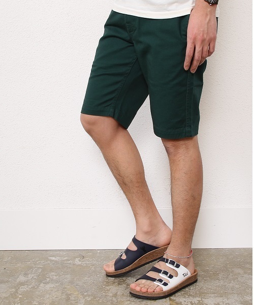 coen（コーエン）の「カリフォルニアチノショーツ（チノパンツ・メンズ・ネイビー/ダークグリーン/オフホワイト/ベージュ・LARGE/X-SMALL/MEDIUM/SMALL/X-LARGE）」の6枚目の写真