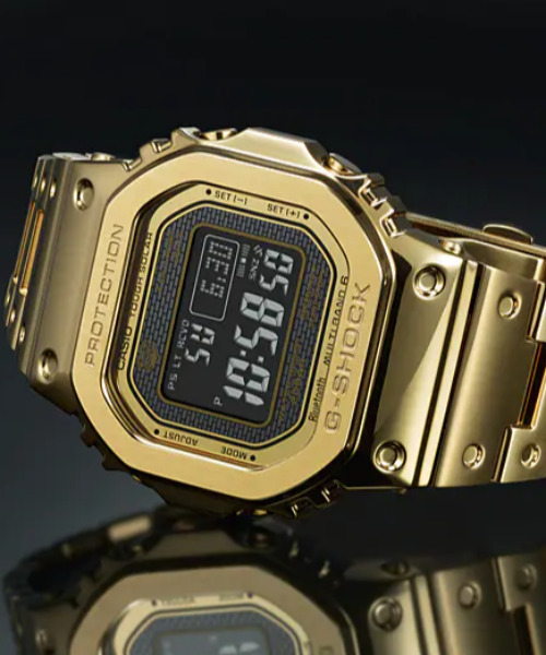 ジーショック　G-SHOCK ゴールド デジタル腕時計 写真15/19｜G-SHOCK“ゴールドメタル”の新作腕時計 - スクエア
