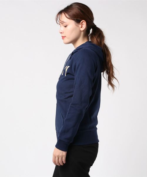 ROXY(ロキシー)の「JIVY ZIP/ロキシー ジップアップ パーカー(パーカー・レディース・ネイビー/グレー/ブラック・MEDIUM/SMALL/LARGE)」の4枚目の写真