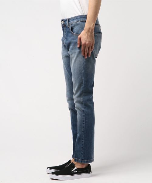 ENTRE AMIS（アントレ アミ）の「【ENTRE AMIS】スリムデニムパンツ（デニムパンツ・メンズ・インディゴブルー・32/30/33）」の3枚目の写真