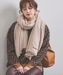 UNITED ARROWSカシミヤ ニットストール　グレー　男女どちらにも UNITED ARROWS（ユナイテッドアローズ）の「カシミヤ ニット