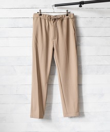 NO WAY（ノーウェイ）の「/梨地 スリムテーパードパンツ/（スラックス）」