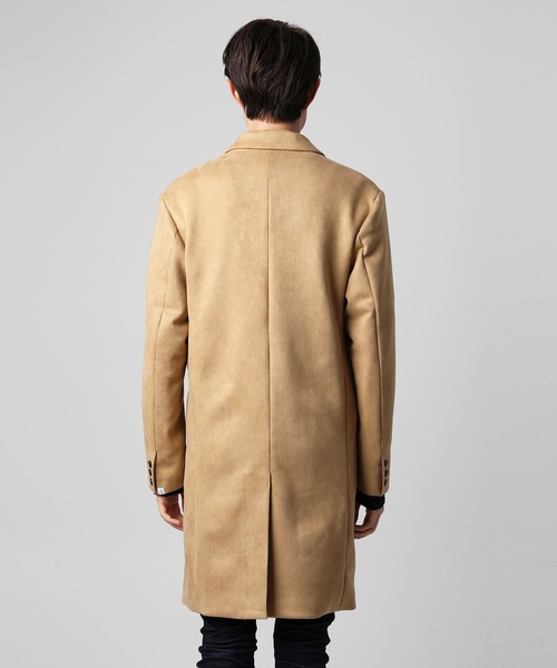 VANQUISH（ヴァンキッシュ）の「Synthetic Suede Chester Coat 