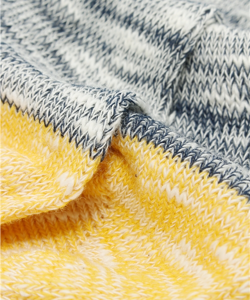 WEGO(ウィゴー)の「WEGO/メランジカラーブロックソックス(ソックス/靴下・メンズ・グレー/ネイビー・FREE)」の6枚目の写真