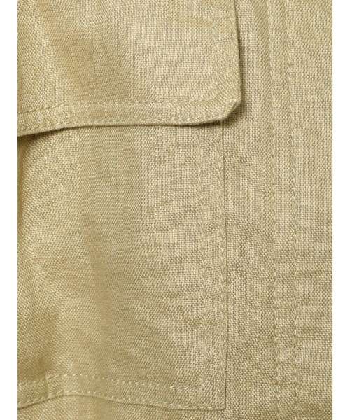 MERCURYDUO（マーキュリーデュオ）の「ウエストドロストサファリジャケット（テーラードジャケット・レディース・ベージュ/カーキ・FREE）」の14枚目の写真
