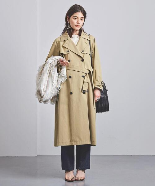 極美品【United ARROWS/ユナイテッドアローズ】メルトントレンチコート 中古・古着通販】UNITED ARROWS (ユナイテッドアローズ
